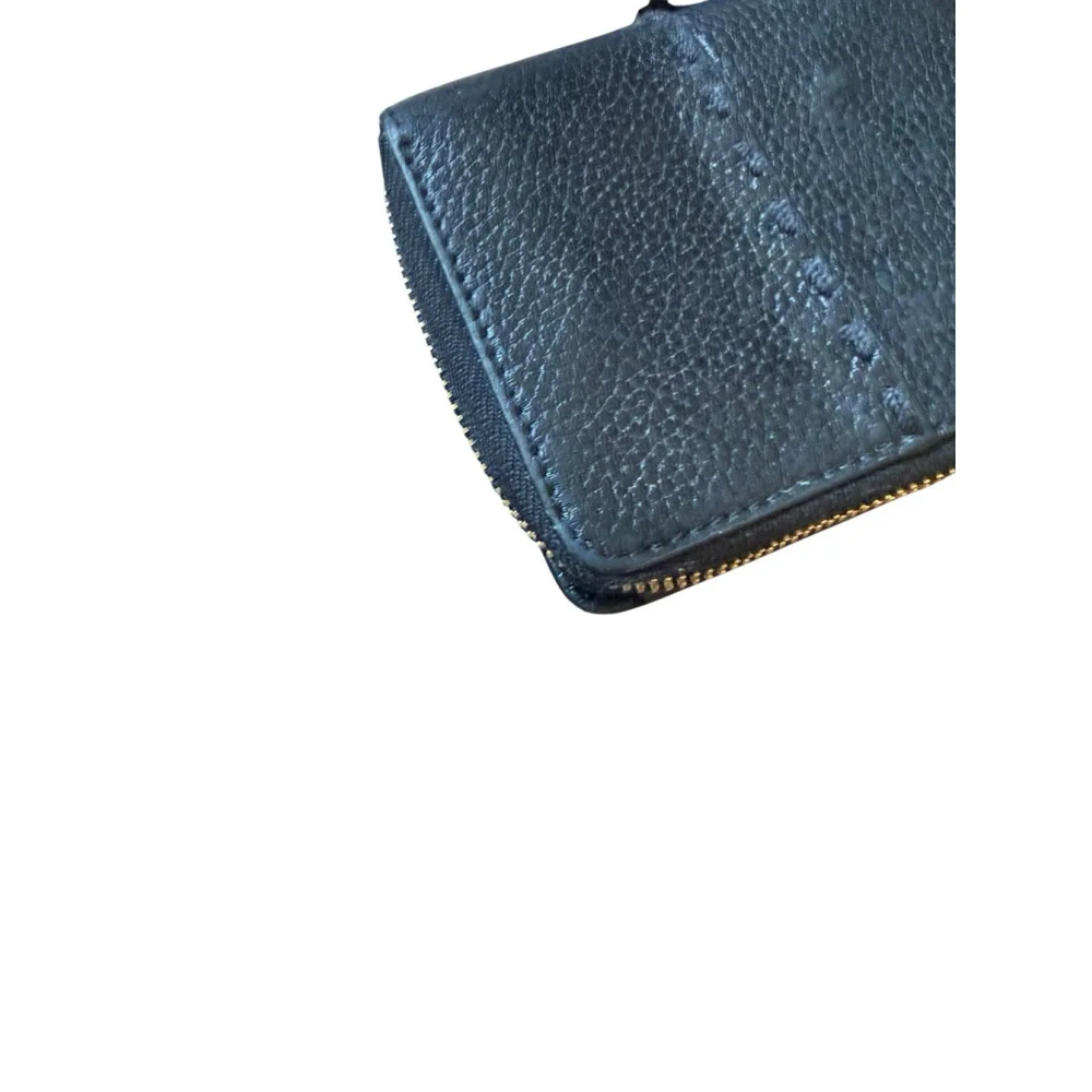 Tory Burch Black Leather Wallet